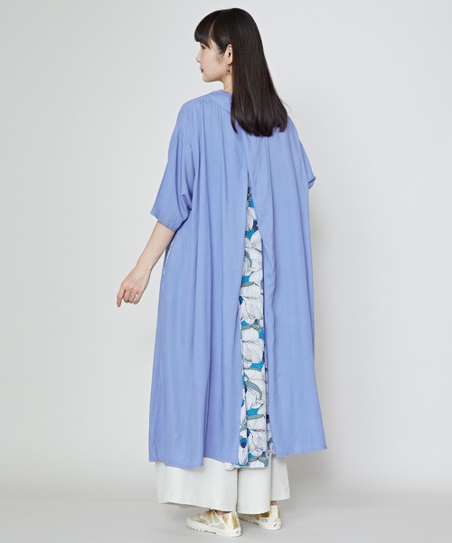 【カヤ】-SHIKI-四季 夏姿八掛ワンピース（ワンピース）｜カヤ（カヤ）