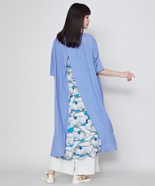 【カヤ】-SHIKI-四季 夏姿八掛ワンピース（ワンピース）｜カヤ（カヤ）