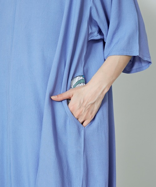 【カヤ】-SHIKI-四季 夏姿八掛ワンピース（ワンピース）｜カヤ（カヤ）