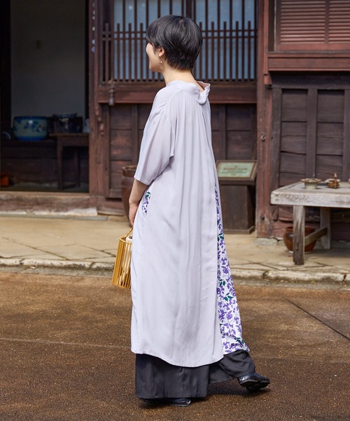 【カヤ】-SHIKI-四季 夏姿八掛ワンピース（ワンピース）｜カヤ（カヤ）