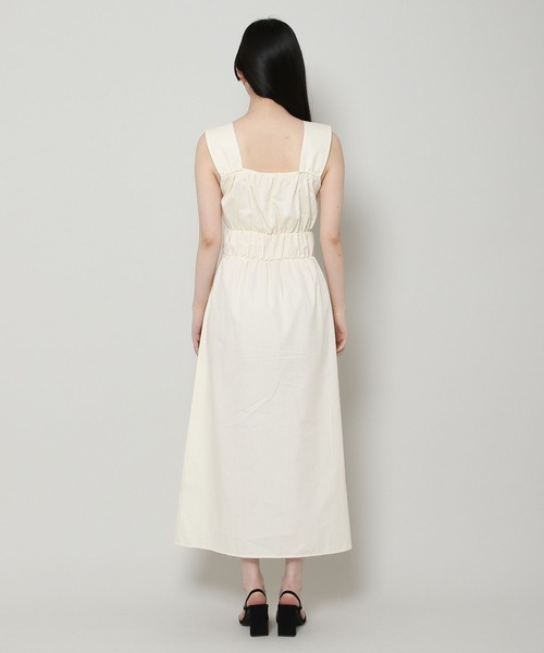 ALAND（エーランド）の「3.3Field Trip／シャーリングキャミワンピース 2297706（ワンピース・レディース・イエロー/アイボリー・FREE）」の12枚目の写真