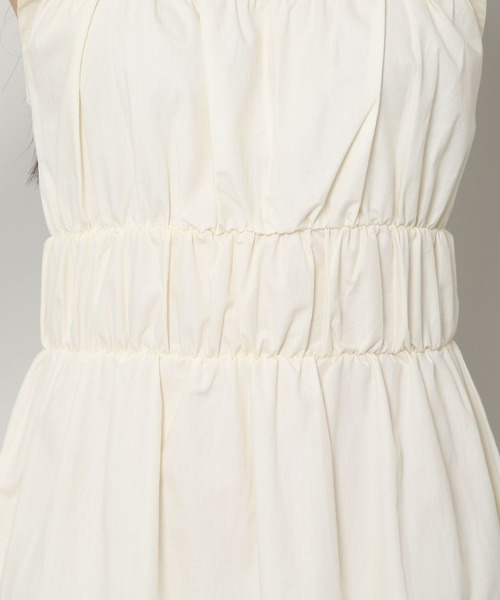 ALAND（エーランド）の「3.3Field Trip／シャーリングキャミワンピース 2297706（ワンピース・レディース・イエロー/アイボリー・FREE）」の14枚目の写真