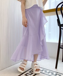 OLIVE des OLIVE | ラッフルアシメマーメイドスカート(スカート)