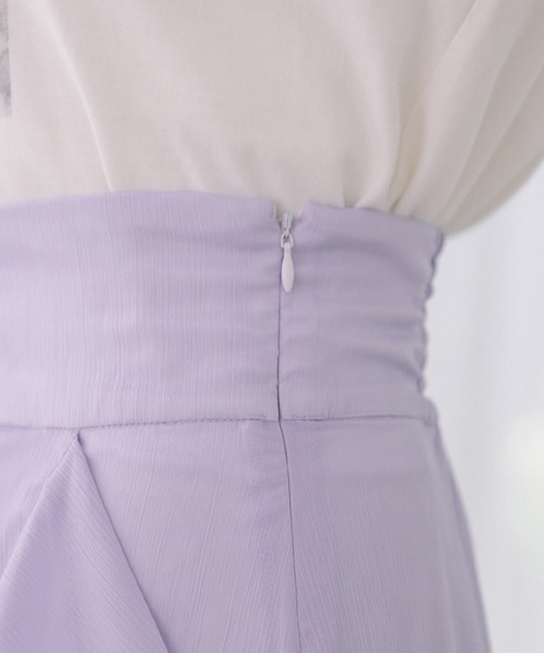 OLIVE des OLIVE（オリーブデオリーブ）の「ラッフルアシメマーメイドスカート（スカート・レディース・アイボリー/ラベンダー/ベージュ・FREE）」の21枚目の写真