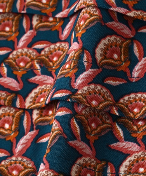 N.（N. Natural Beauty Basic）（エヌエヌナチュラルビューティーベーシック）の「フリルプリントブラウス（シャツ/ブラウス・レディース・ホワイト系その他/ブルー系その他・MEDIUM）」の18枚目の写真