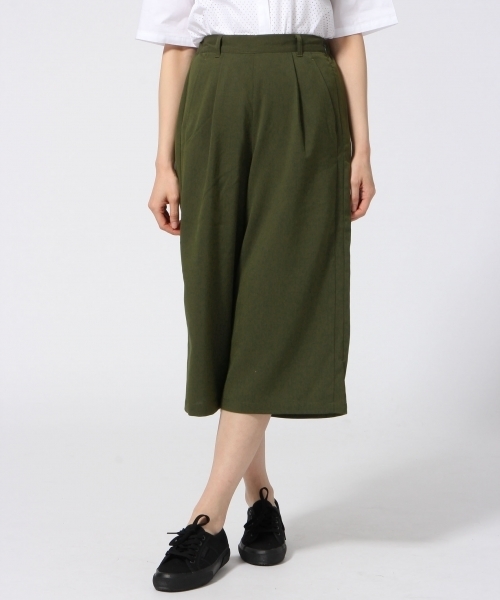 HARE（ハレ）の「ガウチョパンツ(HARE)（その他パンツ・レディース・オフホワイト/ネイビー/グレー/グリーン・FREE）」の3枚目の写真