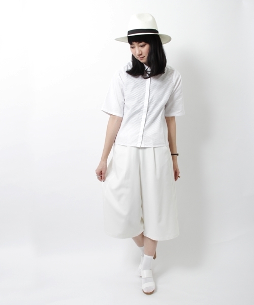 HARE（ハレ）の「ガウチョパンツ(HARE)（その他パンツ・レディース・オフホワイト/ネイビー/グレー/グリーン・FREE）」の11枚目の写真