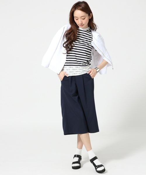 HARE（ハレ）の「ガウチョパンツ(HARE)（その他パンツ・レディース・オフホワイト/ネイビー/グレー/グリーン・FREE）」の15枚目の写真