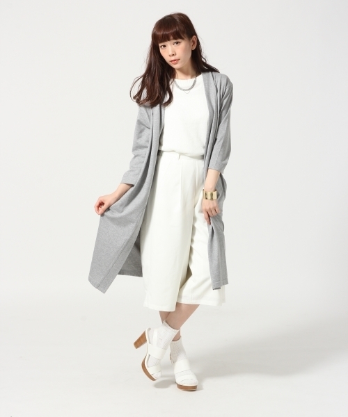 HARE（ハレ）の「ガウチョパンツ(HARE)（その他パンツ・レディース・オフホワイト/ネイビー/グレー/グリーン・FREE）」の16枚目の写真