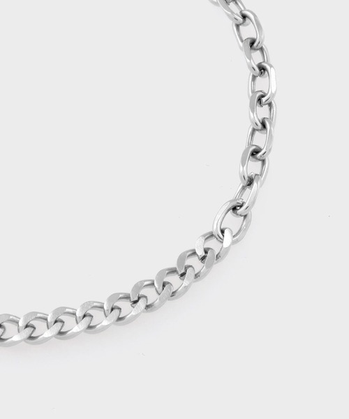 Paul Smith COLLECTION（ポールスミスコレクション）の「【限定】/ミックスチェーンアンクレット / 124524 EC240（アンクレット・メンズ・シルバー・FREE）」の6枚目の写真