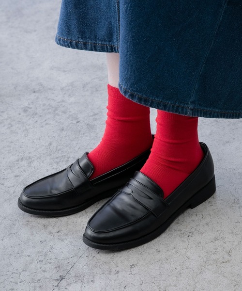 プレーントゥ コインローファー（ローファー）｜BONLECILL