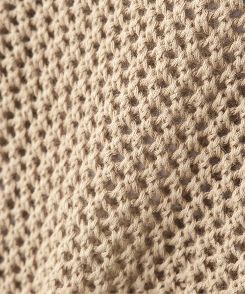 N.（N. Natural Beauty Basic）（エヌエヌナチュラルビューティーベーシック）の「◆Ｖアキメッシュニットベスト（ベスト・レディース・ブラック/ブルー/ブラウン系その他・MEDIUM）」の16枚目の写真