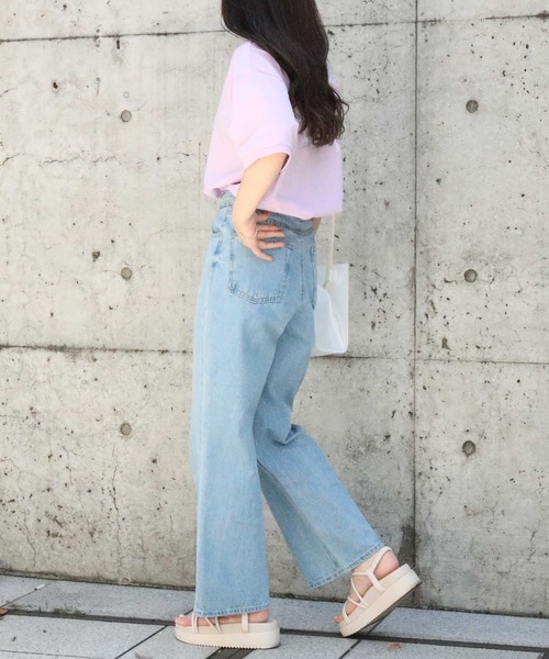 HONEYSUCKLE ROSE（ハニーサックルローズ）の「【HONEYSUCKLE ROSE】リンガープリントＴ（Tシャツ/カットソー・レディース・パープル/ホワイト/ベージュ・M/L）」の15枚目の写真