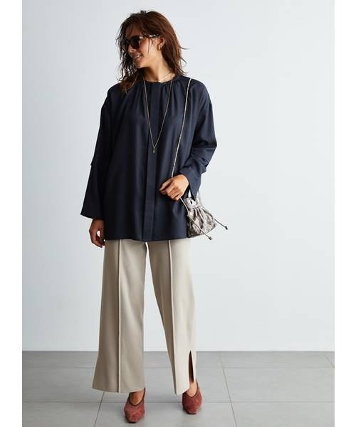 セール ブランド古着 長袖ブラウス シャツ ブラウス Mila Owen ミラオーウェン のファッション通販 Zozoused