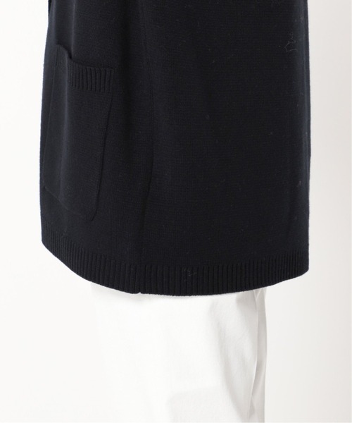 Noble(ノーブル)の「《追加4》ミラノリブジャケットカーディガン(カーディガン/ボレロ・レディース・ブラック/オフホワイト・FREE)」の17枚目の写真