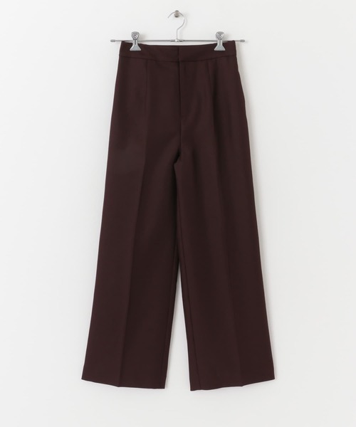 SENSE OF PLACE by URBAN RESEARCH(センスオブプレイスバイアーバンリサーチ)の「センタープレススラックスパンツ(スラックス・レディース・ブラック/ブラウン/ミント/ベージュ系その他・SMALL/MEDIUM/X-SMALL)」の8枚目の写真