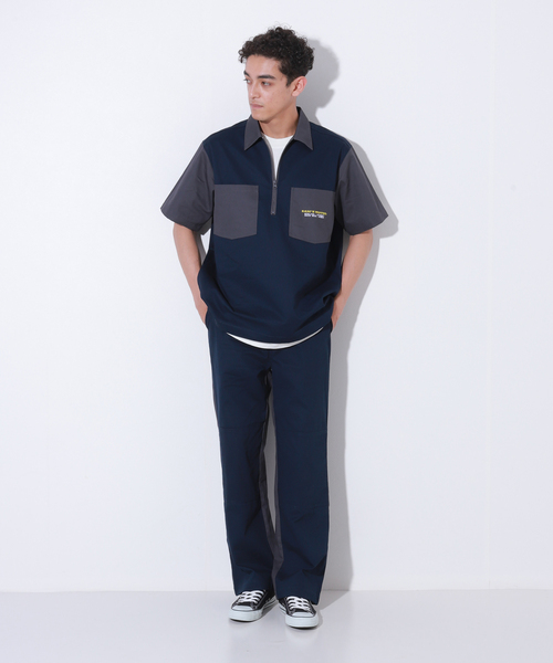 Oriens JOURNAL STANDARD(オリエンス ジャーナルスタンダード)の「Sams Work Shirt(シャツ/ブラウス・メンズ・ホワイト系その他/グリーン系その他/ダークブルー・MEDIUM/LARGE)」の17枚目の写真