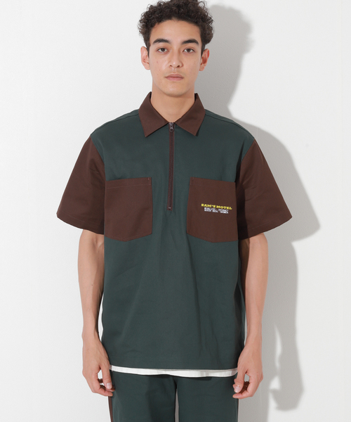 Oriens JOURNAL STANDARD(オリエンス ジャーナルスタンダード)の「Sams Work Shirt(シャツ/ブラウス・メンズ・ホワイト系その他/グリーン系その他/ダークブルー・MEDIUM/LARGE)」の15枚目の写真