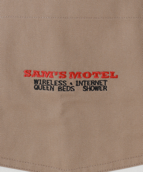 Oriens JOURNAL STANDARD(オリエンス ジャーナルスタンダード)の「Sams Work Shirt(シャツ/ブラウス・メンズ・ホワイト系その他/グリーン系その他/ダークブルー・MEDIUM/LARGE)」の21枚目の写真