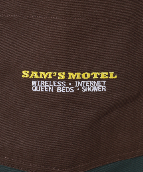 Oriens JOURNAL STANDARD(オリエンス ジャーナルスタンダード)の「Sams Work Shirt(シャツ/ブラウス・メンズ・ホワイト系その他/グリーン系その他/ダークブルー・MEDIUM/LARGE)」の16枚目の写真