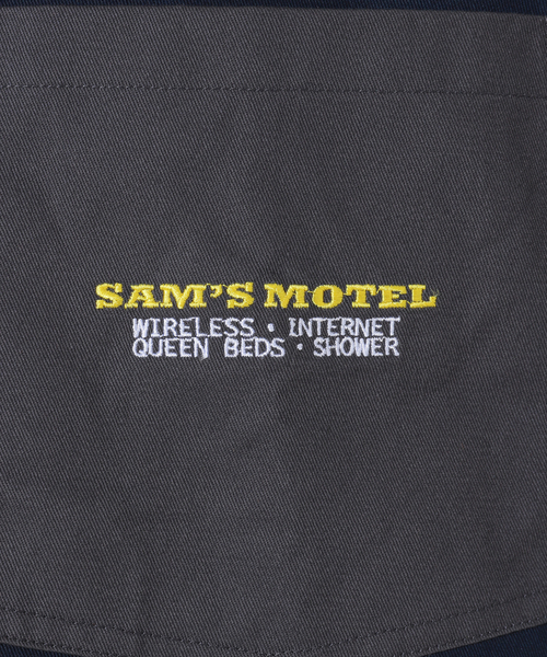 Oriens JOURNAL STANDARD(オリエンス ジャーナルスタンダード)の「Sams Work Shirt(シャツ/ブラウス・メンズ・ホワイト系その他/グリーン系その他/ダークブルー・MEDIUM/LARGE)」の19枚目の写真