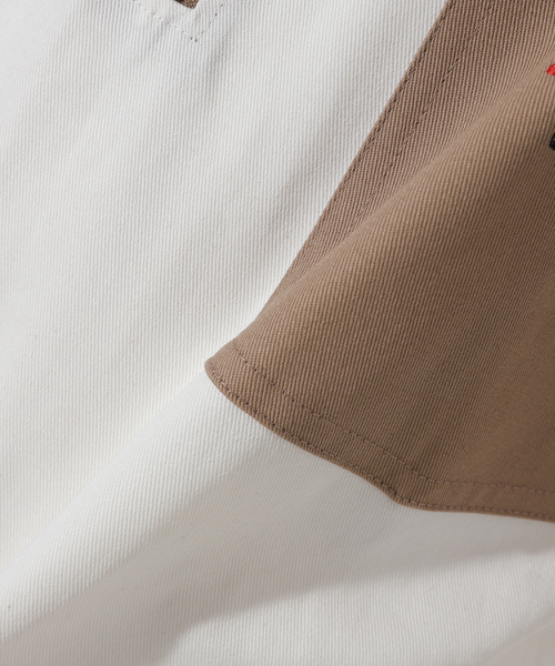 Oriens JOURNAL STANDARD(オリエンス ジャーナルスタンダード)の「Sams Work Shirt(シャツ/ブラウス・メンズ・ホワイト系その他/グリーン系その他/ダークブルー・MEDIUM/LARGE)」の14枚目の写真