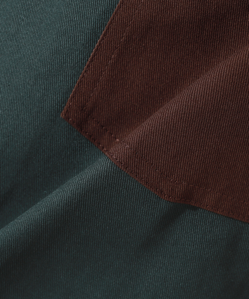 Oriens JOURNAL STANDARD(オリエンス ジャーナルスタンダード)の「Sams Work Shirt(シャツ/ブラウス・メンズ・ホワイト系その他/グリーン系その他/ダークブルー・MEDIUM/LARGE)」の11枚目の写真