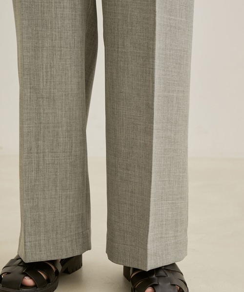 VIS（ビス）の「【EASY CARE・洗える】レイヤードサロペット（サロペット/オーバーオール・レディース・ブラック/グレー・S/M）」の21枚目の写真