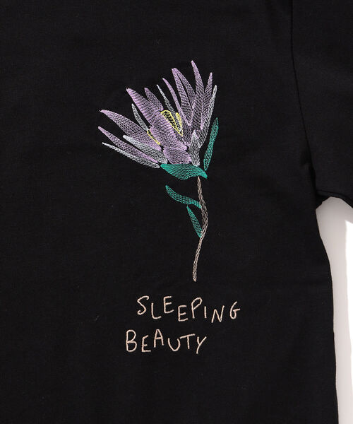 BEAMS LIGHTS（ビームスライツ）の「Encre. × BEAMS LIGHTS / 別注 刺しゅう Tシャツ（Tシャツ/カットソー・メンズ・ホワイト/ブラック・M/XL/L）」の13枚目の写真