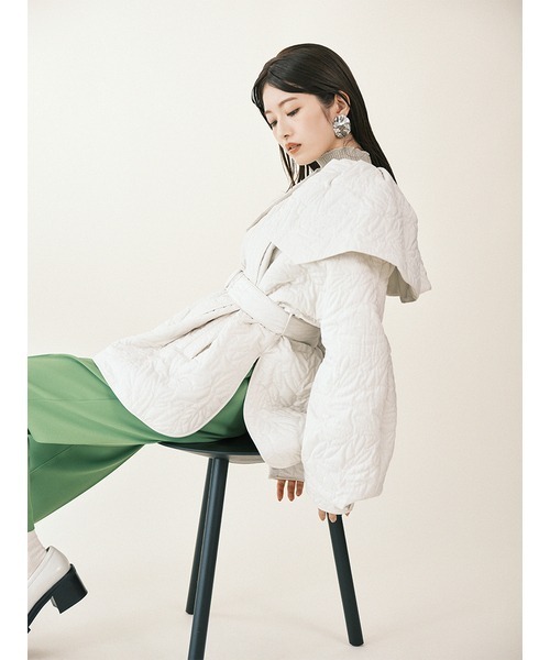 LILY BROWN（リリーブラウン）の「オーバルプレスドイヤリング（イヤリング・レディース・ゴールド/シルバー・FREE）」の7枚目の写真