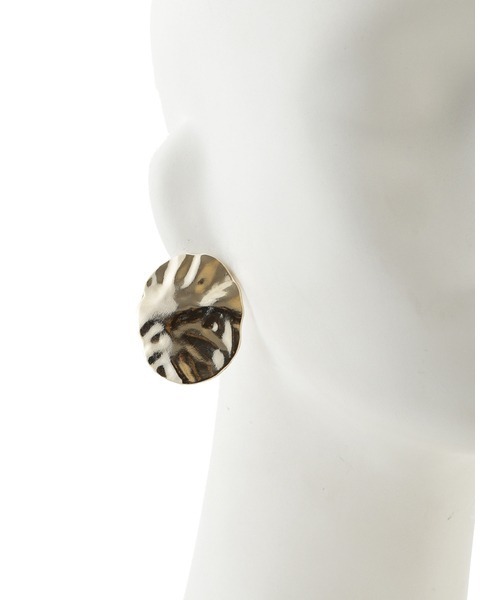 LILY BROWN（リリーブラウン）の「オーバルプレスドイヤリング（イヤリング・レディース・ゴールド/シルバー・FREE）」の8枚目の写真