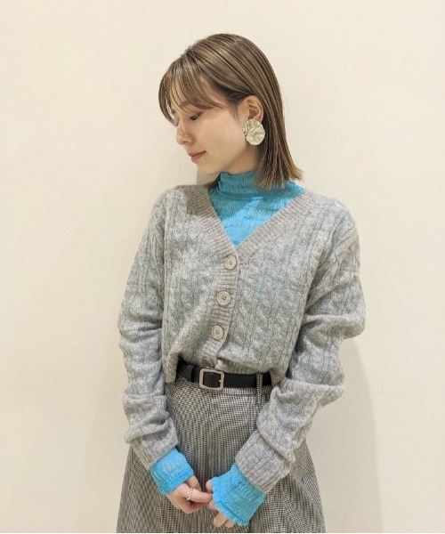 LILY BROWN（リリーブラウン）の「オーバルプレスドイヤリング（イヤリング・レディース・ゴールド/シルバー・FREE）」の18枚目の写真