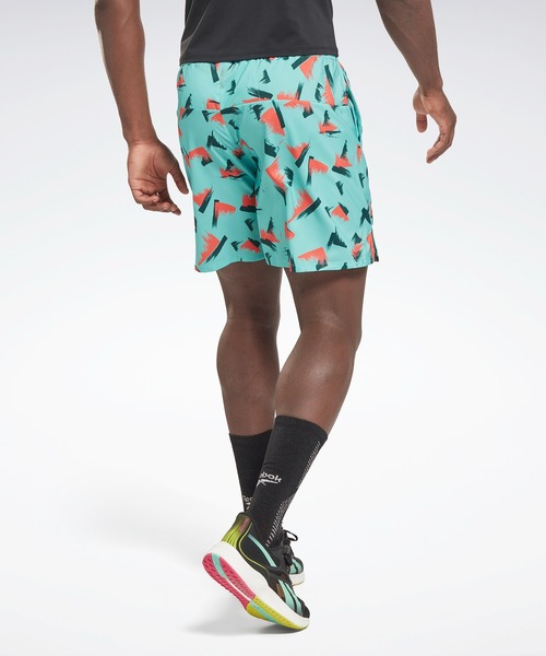 Reebok(リーボック)の「グラフィック スピード 2.0 ショーツ / Graphic Speed 2.0 Shorts(その他パンツ・メンズ・ブラック/ターコイズブルー/ブルー・SMALL/MEDIUM/LARGE/X-LARGE/XX-LARGE/X-SMALL/XXX-LARGE)」の10枚目の写真