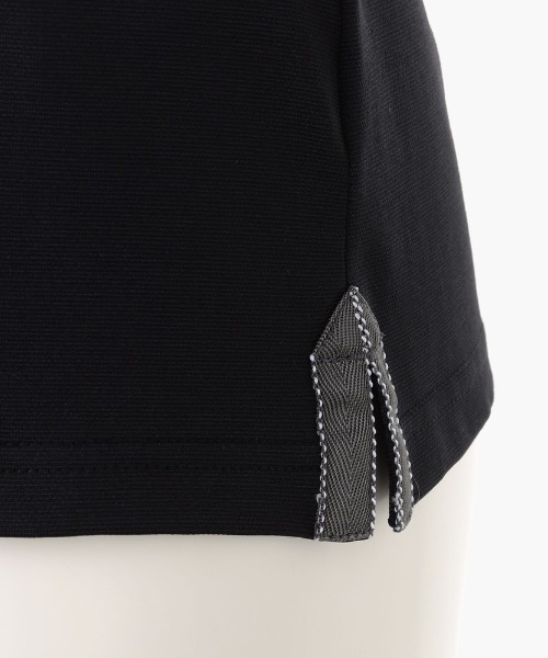 BRIEFING(ブリーフィング)の「【ブリーフィングゴルフ】WOMENS BASIC POLO/ウィメンズベーシックポロ(ポロシャツ・レディース・ホワイト/ネイビー・S/M)」の5枚目の写真