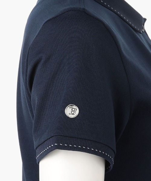 BRIEFING(ブリーフィング)の「【ブリーフィングゴルフ】WOMENS BASIC POLO/ウィメンズベーシックポロ(ポロシャツ・レディース・ホワイト/ネイビー・S/M)」の22枚目の写真