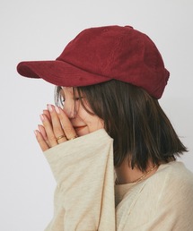 秋冬らしい雰囲気/コーデュロイキャップ