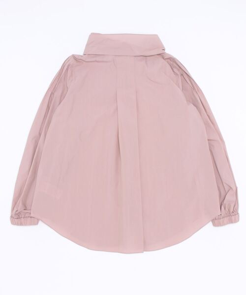 HELIOPOLE（エリオポール）の「CHAMBRAY TYPEWRITER BOW-TIE BL（シャツ/ブラウス・レディース・ピンク/グレー・38）」の3枚目の写真