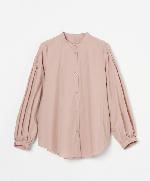 HELIOPOLE（エリオポール）の「CHAMBRAY TYPEWRITER BOW-TIE BL（シャツ/ブラウス・レディース・ピンク/グレー・38）」の13枚目の写真