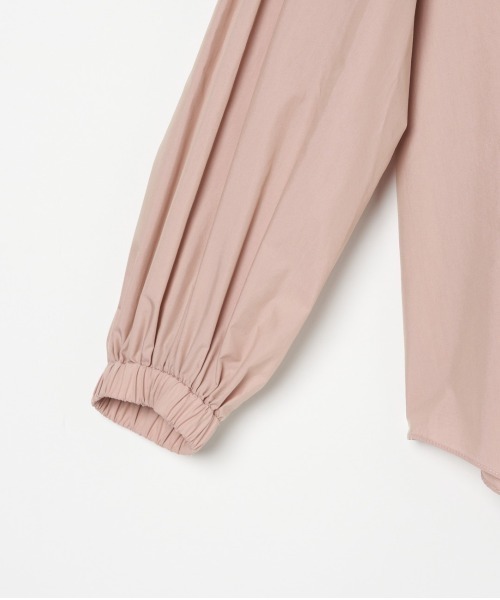 HELIOPOLE（エリオポール）の「CHAMBRAY TYPEWRITER BOW-TIE BL（シャツ/ブラウス・レディース・ピンク/グレー・38）」の16枚目の写真