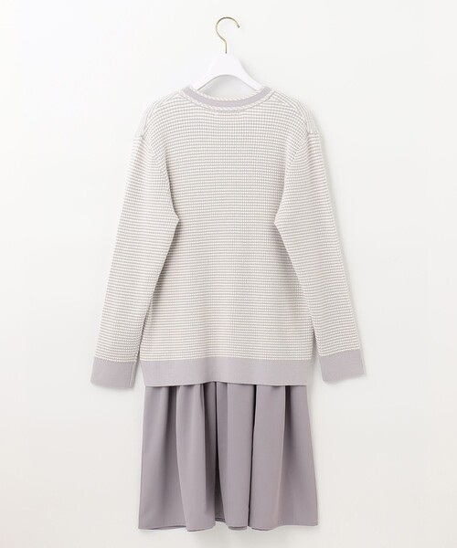 ANY SIS(エニィスィス)の「【美人百花11月号掲載】クラシカルカーデ×ミディワンピ セット(セットアップ・レディース・ライラック系/ブラック系/ピンク系・2/3/1)」の14枚目の写真