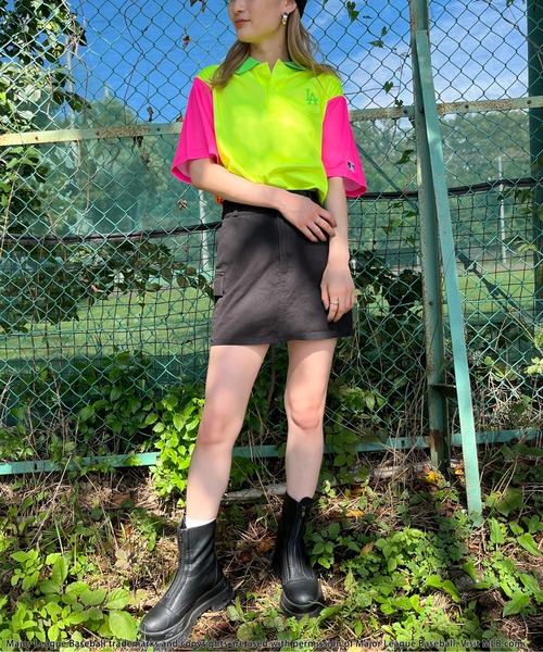 MLB/Los Angeles Dodgers】ポリメッシュポロシャツ（ポロシャツ