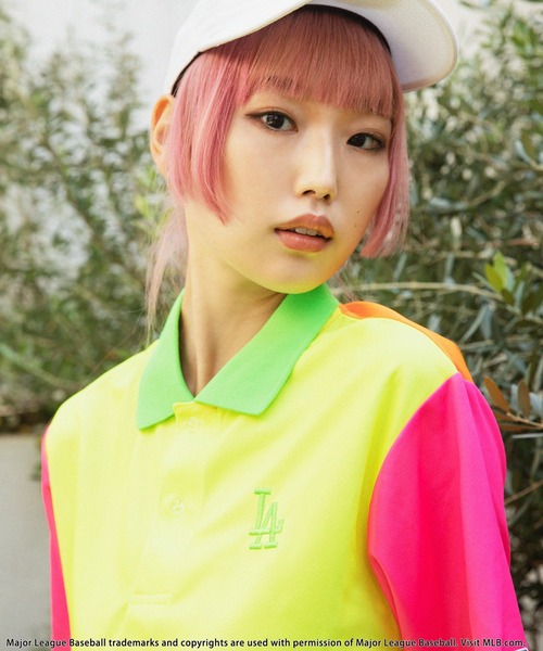 MLB/Los Angeles Dodgers】ポリメッシュポロシャツ（ポロシャツ