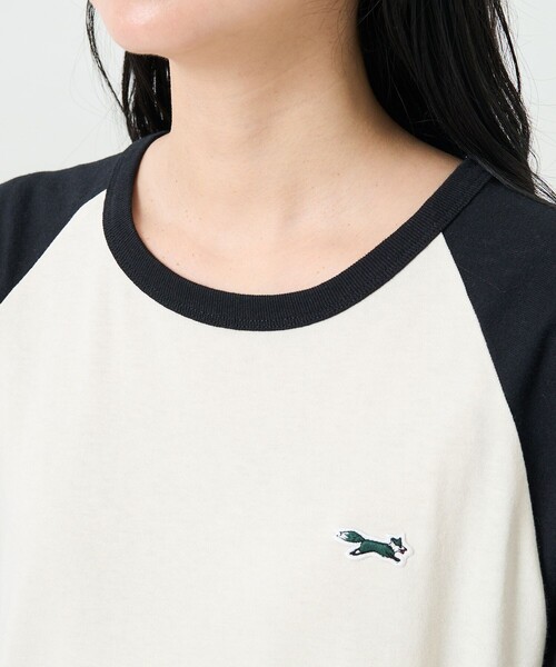 FREAK'S STORE（フリークスストア）の「TOWN CRAFT × FREAK'S STORE/タウンクラフト 　別注 ベースボール切替ワンピース（ワンピース・レディース・ブラック/ブラウン/グリーン・ﾌﾘ-）」の20枚目の写真