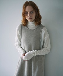 UNFIL | unfil | メリノジャージー タートルネックTシャツ WOMEN(Tシャツ/カットソー)