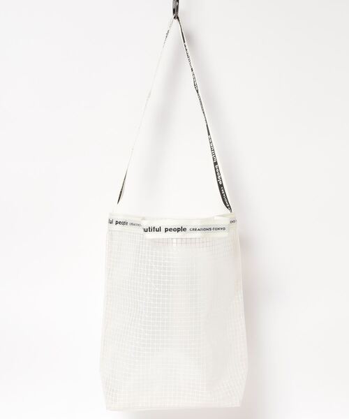 beautiful people(ビューティフルピープル)の「beautiful people PLAID VINYL LOGO TAPE SHOUL(ショルダーバッグ・レディース・その他3・FREE)」の2枚目の写真