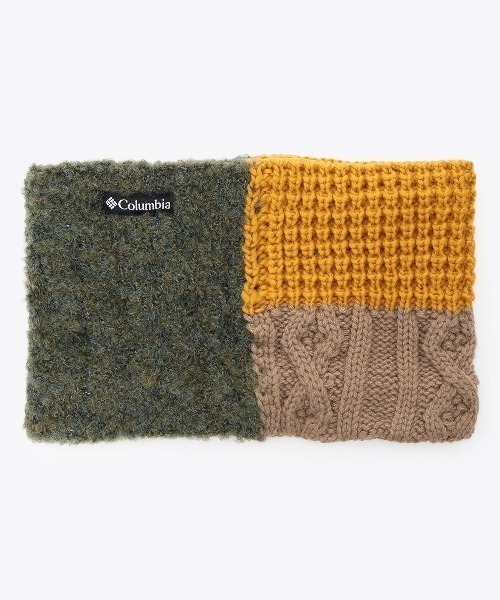 Columbia（コロンビア）の「Columbia/コロンビア ネックウォーマー DIAMOND DUST 防寒 マフラー PU2343（ネックウォーマー/スヌード・メンズ・ネイビー系/オートミール/ブラック/ブラック×グレー/グレー系/カーキ系/ブラック系・FREE/ONE SIZE）」の6枚目の写真