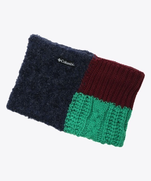 Columbia（コロンビア）の「Columbia/コロンビア ネックウォーマー DIAMOND DUST 防寒 マフラー PU2343（ネックウォーマー/スヌード・メンズ・ネイビー系/オートミール/ブラック/ブラック×グレー/グレー系/カーキ系/ブラック系・FREE/ONE SIZE）」の7枚目の写真