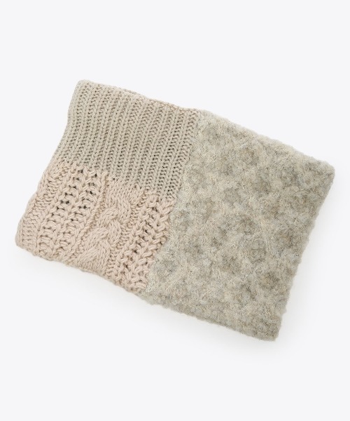 Columbia（コロンビア）の「Columbia/コロンビア ネックウォーマー DIAMOND DUST 防寒 マフラー PU2343（ネックウォーマー/スヌード・メンズ・ネイビー系/オートミール/ブラック/ブラック×グレー/グレー系/カーキ系/ブラック系・FREE/ONE SIZE）」の15枚目の写真