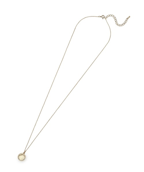 VIS（ビス）の「ニュアンスコインネックレス（ネックレス・レディース・シルバー/ゴールド・FREE）」の8枚目の写真