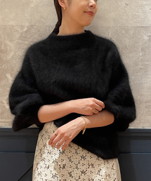 IENA LA BOUCLE ラクーンファーニットプルオーバー